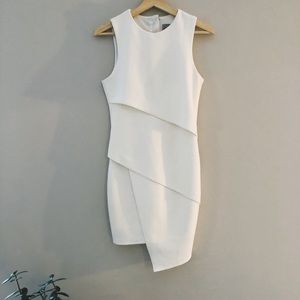 White ASOS bodycon dress M